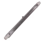 gold coated Infrared halogen heating lamp for screen t shirt Printing dryer machine