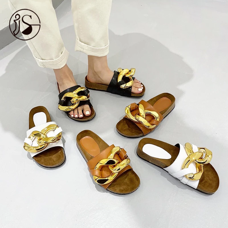 Metal LOGO fashion women slippers Summer wear retro slippers Chain thick soles open toe women slippers ladies sandals 2021, Picture
Metal LOGO fashion women slippers Summer wear retro slippers Chain thick soles open toe women slippers ladies sandals 2021, Picture