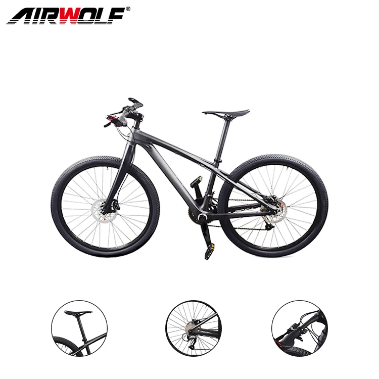 Airwolf Complete Bike 26er Carbon Mountain Bicycle With SH1MANO M370 GroupSet Disc Brake MTB Bike For Children/Women
Airwolf Complete Bike 26er Carbon Mountain Bicycle With SH1MANO M370 GroupSet Disc Brake MTB Bike For Children/Women