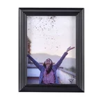 Wholesale custom high definition glass solid wood display wooden photo frame
