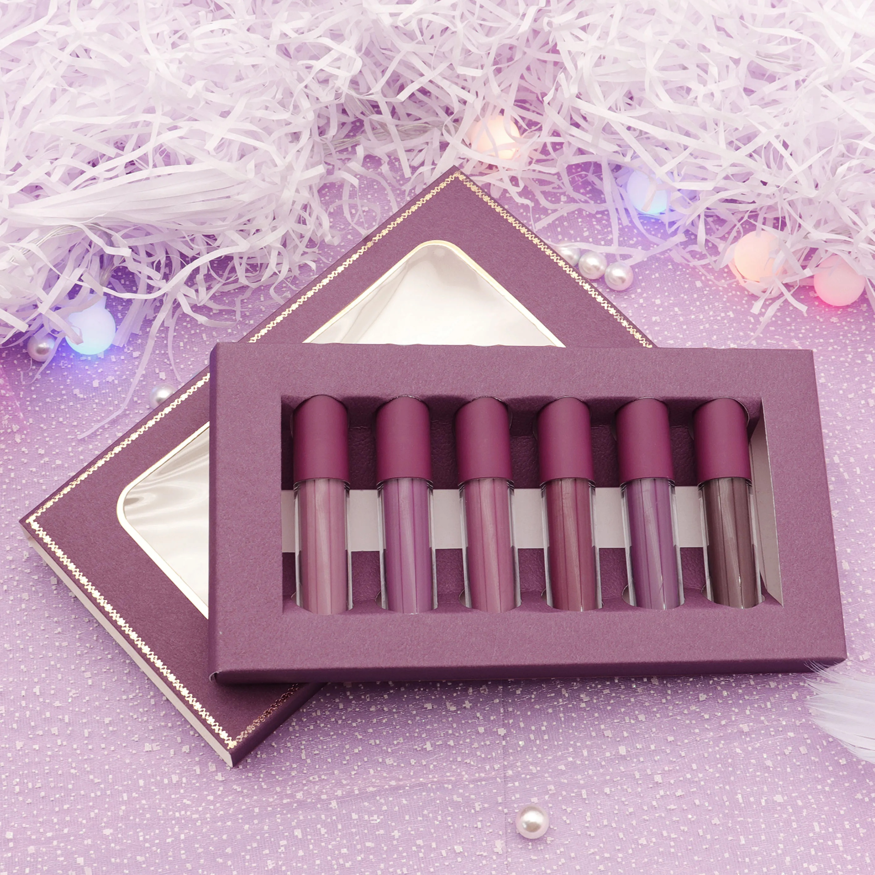 Private Label Vegan High Quality Lip Gloss Set Clear Matte Lipgloss Nude Lip Makeup Kit
Private Label Vegan High Quality Lip Gloss Set Clear Matte Lipgloss Nude Lip Makeup Kit