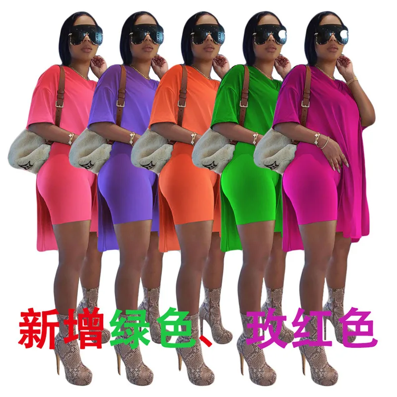Summer Two Piece Short Set for Women Clothing Oversize T Shirt Top Shorts Set Streetwear Outfits for Women, Picture
Summer Two Piece Short Set for Women Clothing Oversize T Shirt Top Shorts Set Streetwear Outfits for Women, Picture