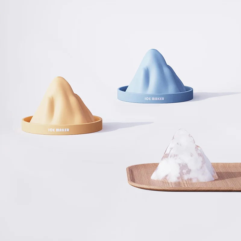 Heighten 6cm Snow Mountain Silicone Ice Cream Molds Design Artistic Sense Tiny Ice Cube Tray Silicone, Blue;green;pink
Heighten 6cm Snow Mountain Silicone Ice Cream Molds Design Artistic Sense Tiny Ice Cube Tray Silicone, Blue;green;pink