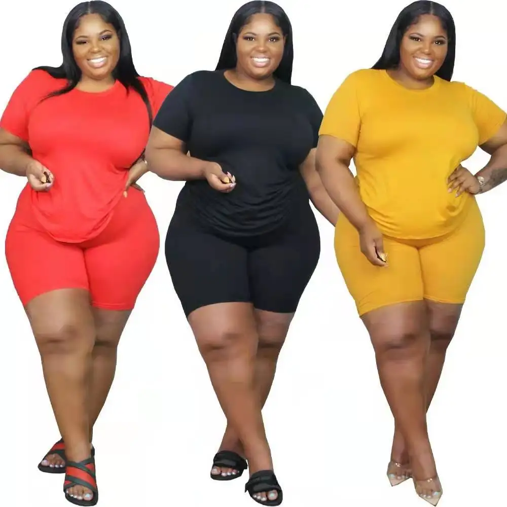 Hot sale 2021 trendy 5xl plus size shorts set women summer clothing solid color, 3color as picture
Hot sale 2021 trendy 5xl plus size shorts set women summer clothing solid color, 3color as picture
