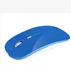 Wireless Mouse Silent Bluetooth 4.0 Computer Mouse Rechargeable Built-in Battery USB Optical Mice Ergonomic for PC Laptop [Blue]