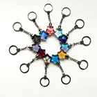 AliExpress Hot Deals LY Customizable Dual Plane Starry Sky Light Led Keychain