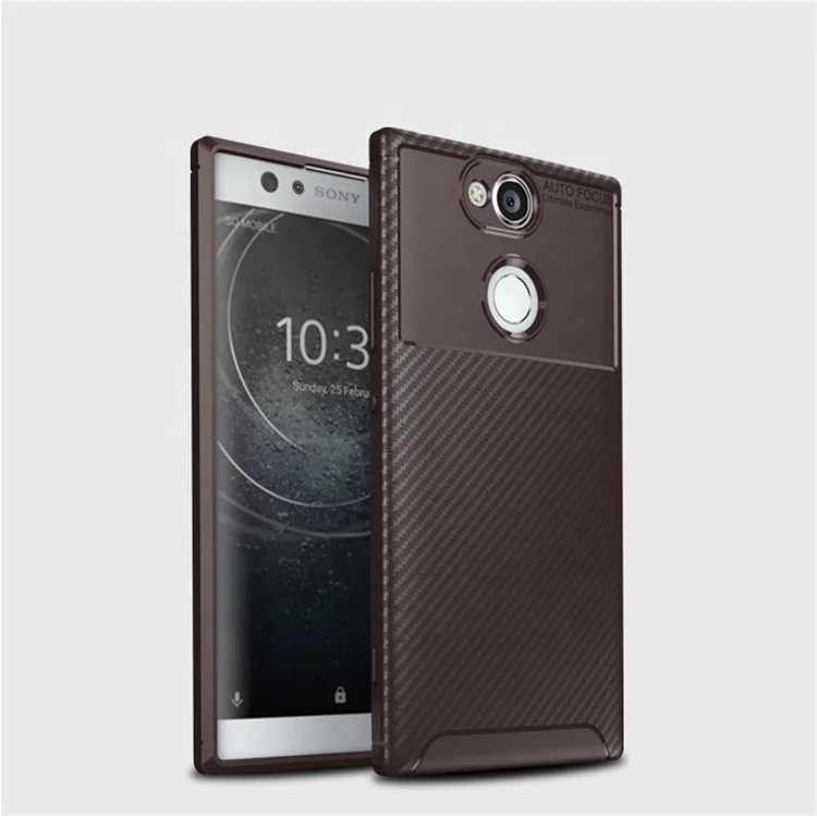 Saiboro Shockproof Carbon fiber slim tpu case cover for sony xperia xa2 case mobile phone, back cover case for Sony xperia xa2, Black, blue, brown
Saiboro Shockproof Carbon fiber slim tpu case cover for sony xperia xa2 case mobile phone, back cover case for Sony xperia xa2, Black, blue, brown