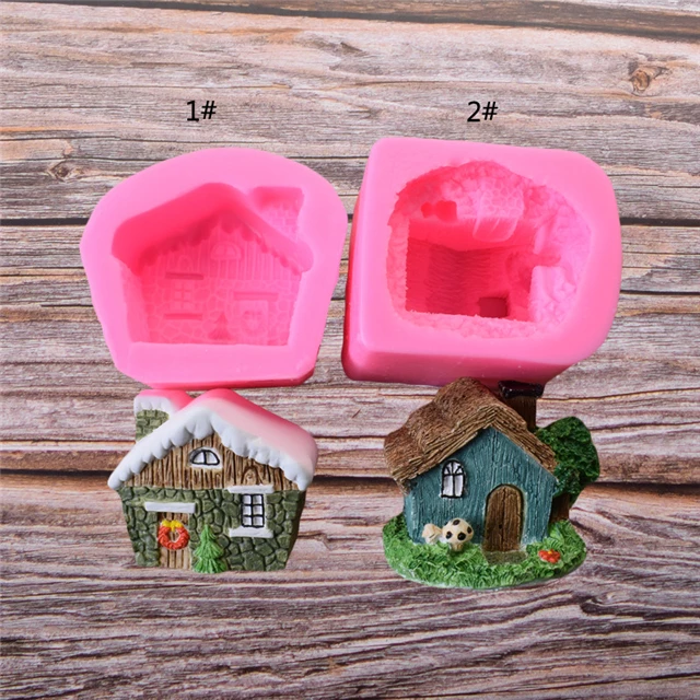 3D Christmas House Silicone Mold DIY Handmade Soap Mold Kitchen Accessories, As show
3D Christmas House Silicone Mold DIY Handmade Soap Mold Kitchen Accessories, As show