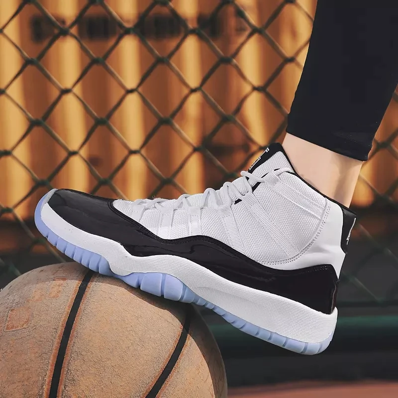 Men's Sneakers Basketball Shoes For women 2020 Top quality Air Js Bred AJ 11 Men's Laceup Comfortble Lifestyle, Black,white
Men's Sneakers Basketball Shoes For women 2020 Top quality Air Js Bred AJ 11 Men's Laceup Comfortble Lifestyle, Black,white