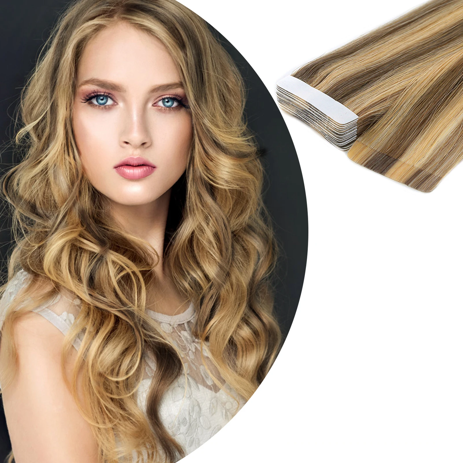 K.SWIGS 100% Straight Remy Balayage Tape in Human Hair Cuticle Human European Tape Hair Extension
K.SWIGS 100% Straight Remy Balayage Tape in Human Hair Cuticle Human European Tape Hair Extension