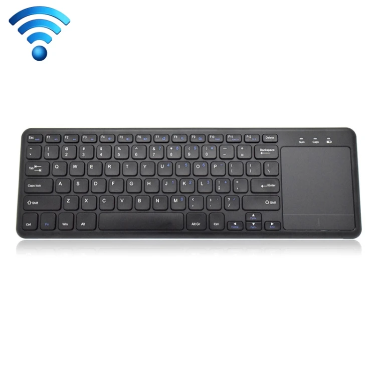 

Wholesale Ultrathin 78 Keys PC 2.4G Wireless Keyboard with Touchpad for Laptop PC