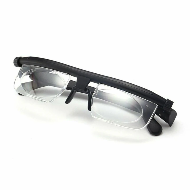 Focus Adjustable Glasses Universal Men&Women Presbyopic Eyeglasses Automatic Adjustment Eyewear, Black
Focus Adjustable Glasses Universal Men&Women Presbyopic Eyeglasses Automatic Adjustment Eyewear, Black