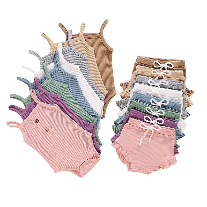 Summer Newborn Baby Clothes Sets Sleeveless 100% Cotton Baby Clothes Set 2Pcs Solid Color Baby Clothes Set Summer, Mix color
Summer Newborn Baby Clothes Sets Sleeveless 100% Cotton Baby Clothes Set 2Pcs Solid Color Baby Clothes Set Summer, Mix color