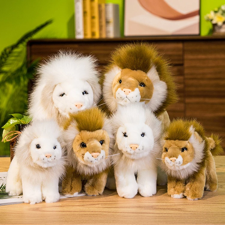 Family decorations plush toy lion King of the forest soft cute little lion model ornaments children's dolls
Family decorations plush toy lion King of the forest soft cute little lion model ornaments children's dolls