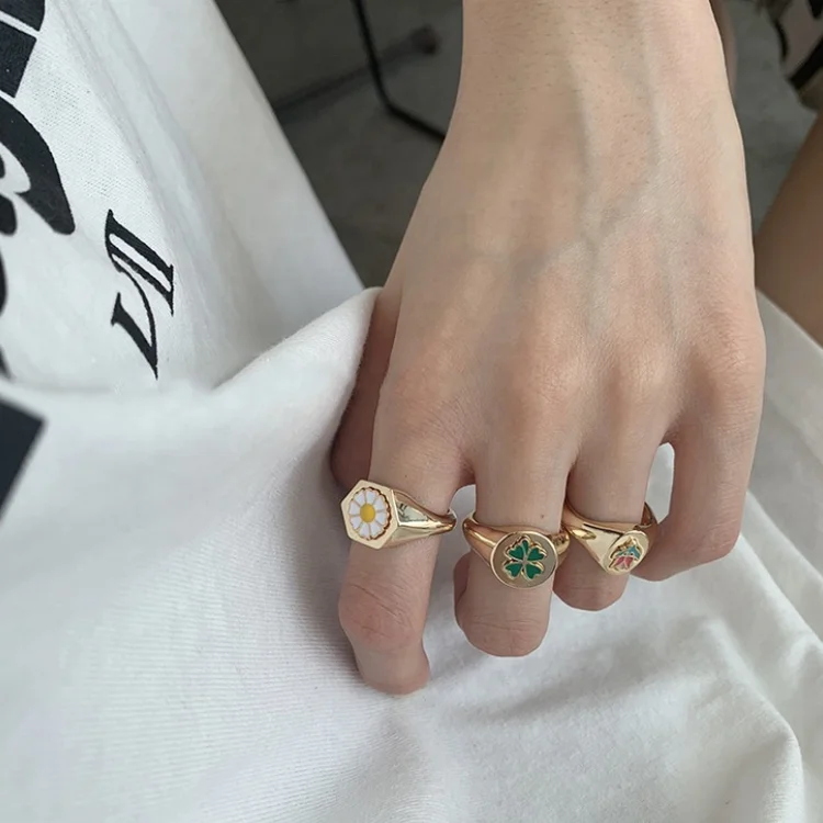 Bincho Korean Retro Fashion Tai Silver Daisy Four Leaf Tulip Flower Opening Student Ring Wholesale
Bincho Korean Retro Fashion Tai Silver Daisy Four Leaf Tulip Flower Opening Student Ring Wholesale