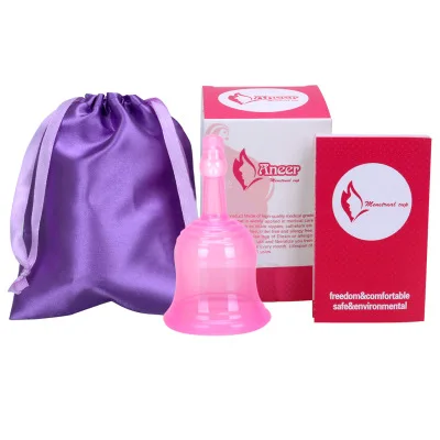 Eco Dischargeable Silicone Menstrual Cup, Reusable Menstrual Cups With Drain, Purple, transparent, pink, blue
Eco Dischargeable Silicone Menstrual Cup, Reusable Menstrual Cups With Drain, Purple, transparent, pink, blue