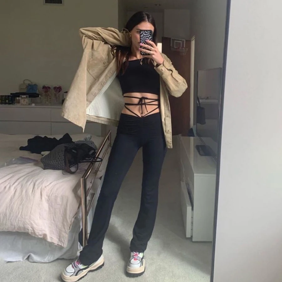 Nibber P1737678 Autumn Skinny Bandage Straight Hollow Out 2021 New Arrivals Pencil Pants Women Trousers
Nibber P1737678 Autumn Skinny Bandage Straight Hollow Out 2021 New Arrivals Pencil Pants Women Trousers