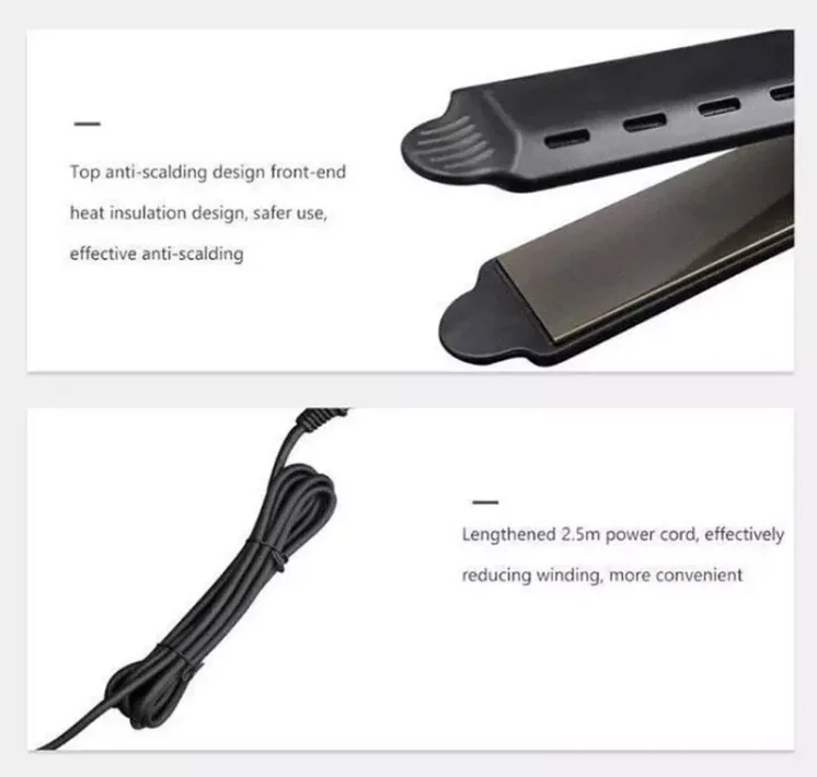 Ceramic Flat Iron Hair Straightener