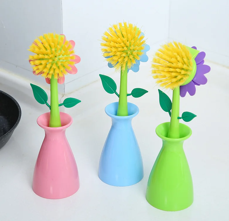 Long handle pot washing brush Sunflower home cleaning tools household pot dish brush sink stove kitchen scrubbing brush
Long handle pot washing brush Sunflower home cleaning tools household pot dish brush sink stove kitchen scrubbing brush