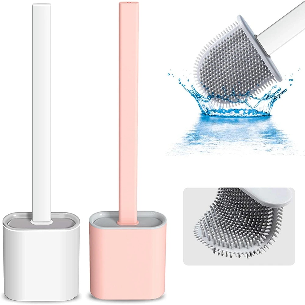 DDA2346 Wholesale Detachable Toilet Brushes and Holder Bathroom Cleaning Accessories TPR Silicone Toilet Brush Set, 4 colors
DDA2346 Wholesale Detachable Toilet Brushes and Holder Bathroom Cleaning Accessories TPR Silicone Toilet Brush Set, 4 colors