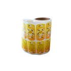Type Sticker Self Adhesive Type Waterproof High Quality Juice Label Sticker