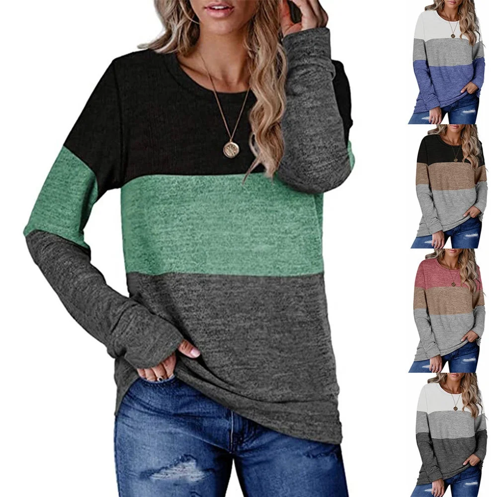 loose round neck ladies sweater