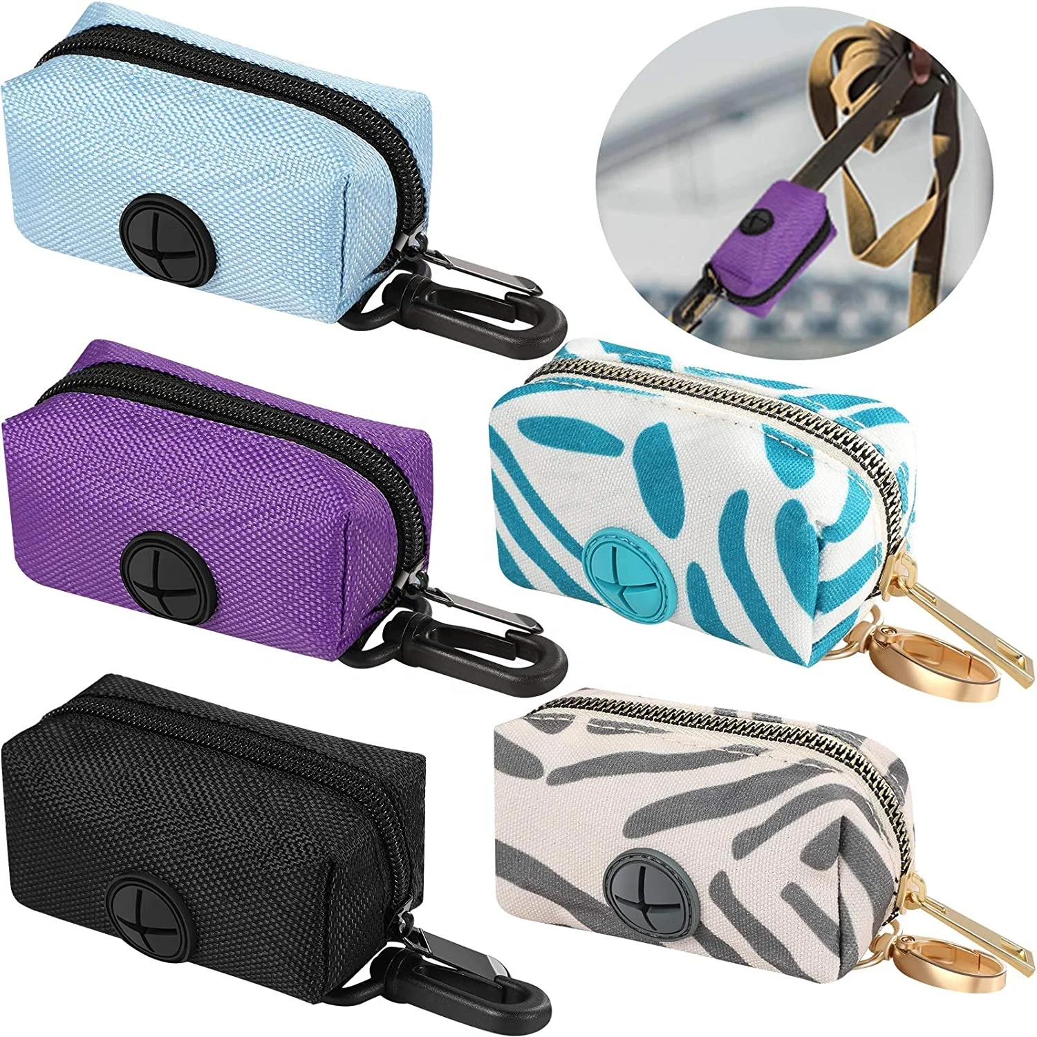 Dog Waste Bag Dispenser for Leash Belt, Dog Poop Bag Dispenser with Metal Buckle Waterproof for Outdoor Walking Running
Dog Waste Bag Dispenser for Leash Belt, Dog Poop Bag Dispenser with Metal Buckle Waterproof for Outdoor Walking Running