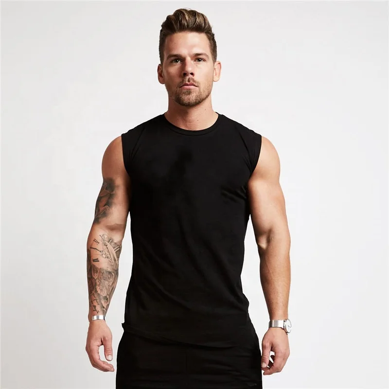 Custom Mens Sleeveless O-Neck Curved Hem Gym Tank Top Plain Skin Fitted Fitness shirt, Fitness sleeveless shirt, Fitness gym top, Various colors
Custom Mens Sleeveless O-Neck Curved Hem Gym Tank Top Plain Skin Fitted Fitness shirt, Fitness sleeveless shirt, Fitness gym top, Various colors