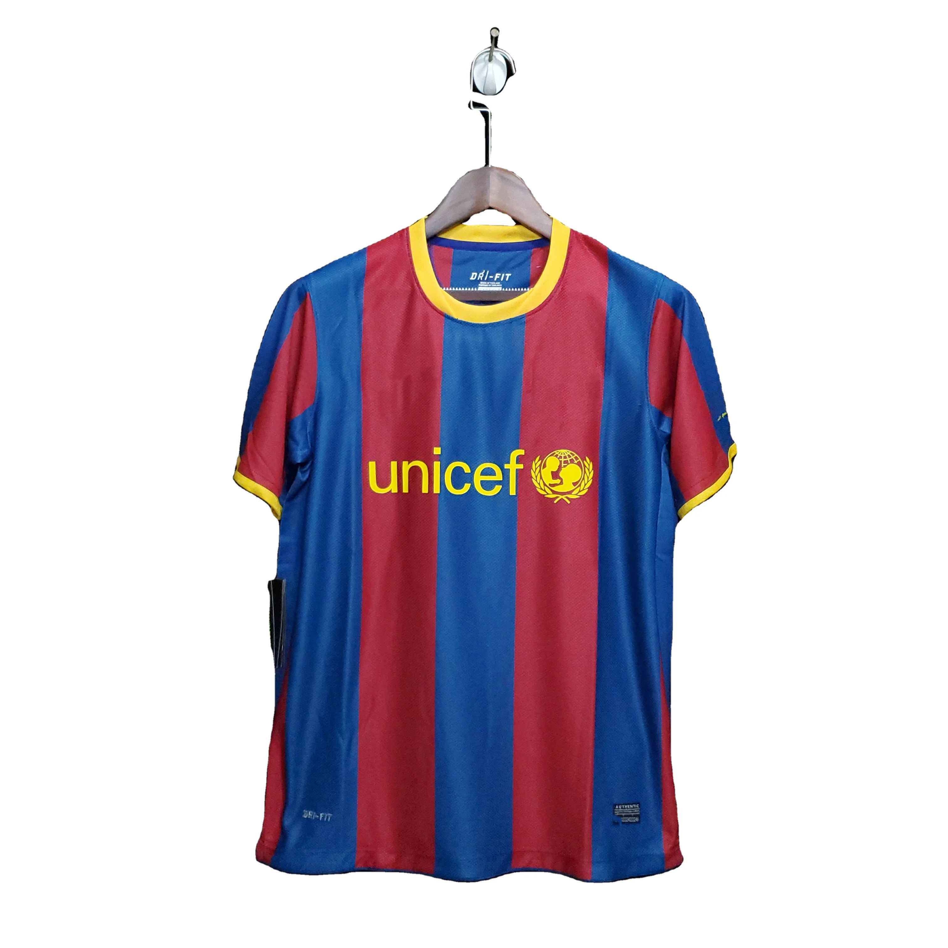 Wholesale Thai Quality 2010-2011 Retro Barcelon home Custom Soccer Jersey Football Shirt Suit Kids Soccer Wear soccer Uniform, Customized color
Wholesale Thai Quality 2010-2011 Retro Barcelon home Custom Soccer Jersey Football Shirt Suit Kids Soccer Wear soccer Uniform, Customized color