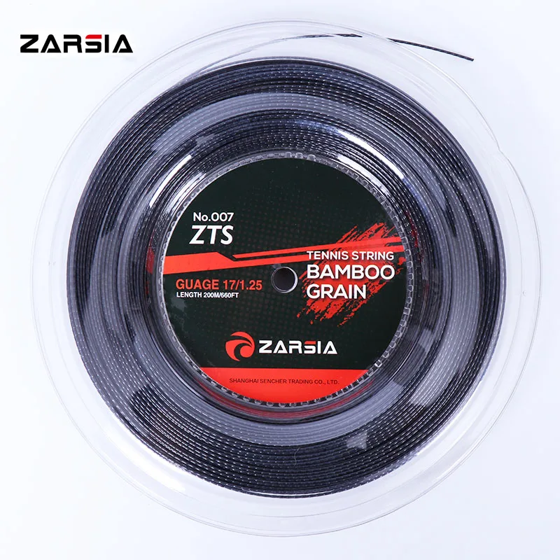 ZARSIA Bamboo Polyester Tennis Strings POLY Tennis Racket Strings 200m Spinning Tennis Strings 1.25mm 17G, Black, orange, grey, blue, red, white
ZARSIA Bamboo Polyester Tennis Strings POLY Tennis Racket Strings 200m Spinning Tennis Strings 1.25mm 17G, Black, orange, grey, blue, red, white