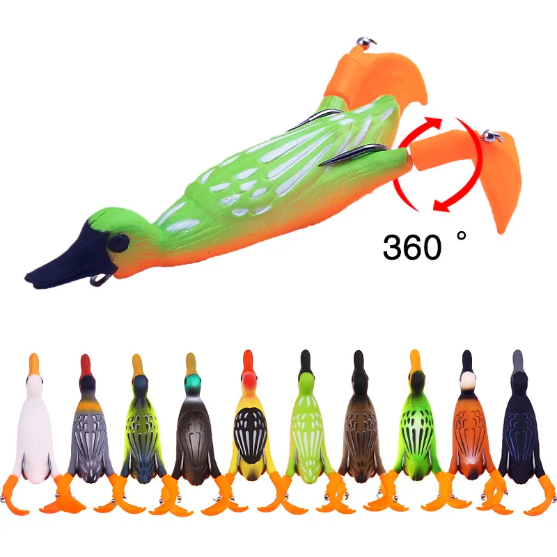 YOESEA Top Water DUCK Fishing Lure 3D Eyes Simulation Floating Artificial Baits duck shape lures
YOESEA Top Water DUCK Fishing Lure 3D Eyes Simulation Floating Artificial Baits duck shape lures