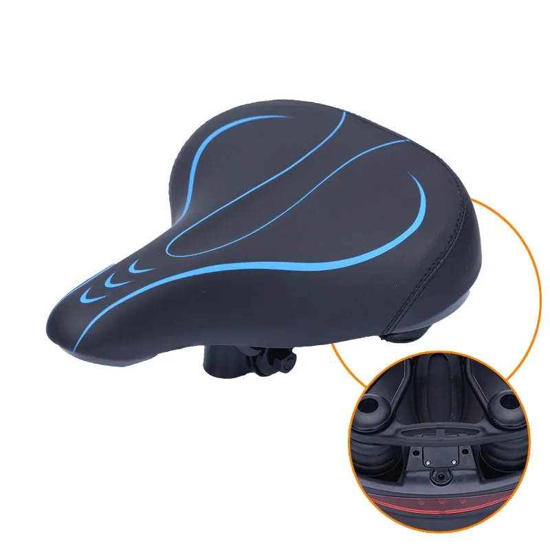Bicycle seat cushion soft thickened Comfortable Foam Waterproof Saddle Shock Absorbing Mountain Bikes road bike saddle, Blue/green/red
Bicycle seat cushion soft thickened Comfortable Foam Waterproof Saddle Shock Absorbing Mountain Bikes road bike saddle, Blue/green/red