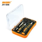 JAKEMY Portable Ratchet Screwdriver Set Slotted Phillips Tool Box with Magnetic Bits for Cellphone DIY Repair