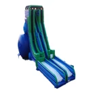 Slides with Big Pool Commercial Wet N Dry Inflatable Slide Water Play for Kids Inflatable Slip N Slide Game