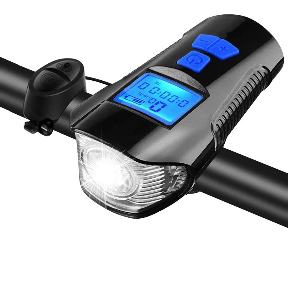 Waterproof USB Bicycle Light Front Flashlight Bike meter Bicycle Computer GPS With Horn LCD Screen Bike Accessories, Black / red / blue
Waterproof USB Bicycle Light Front Flashlight Bike meter Bicycle Computer GPS With Horn LCD Screen Bike Accessories, Black / red / blue