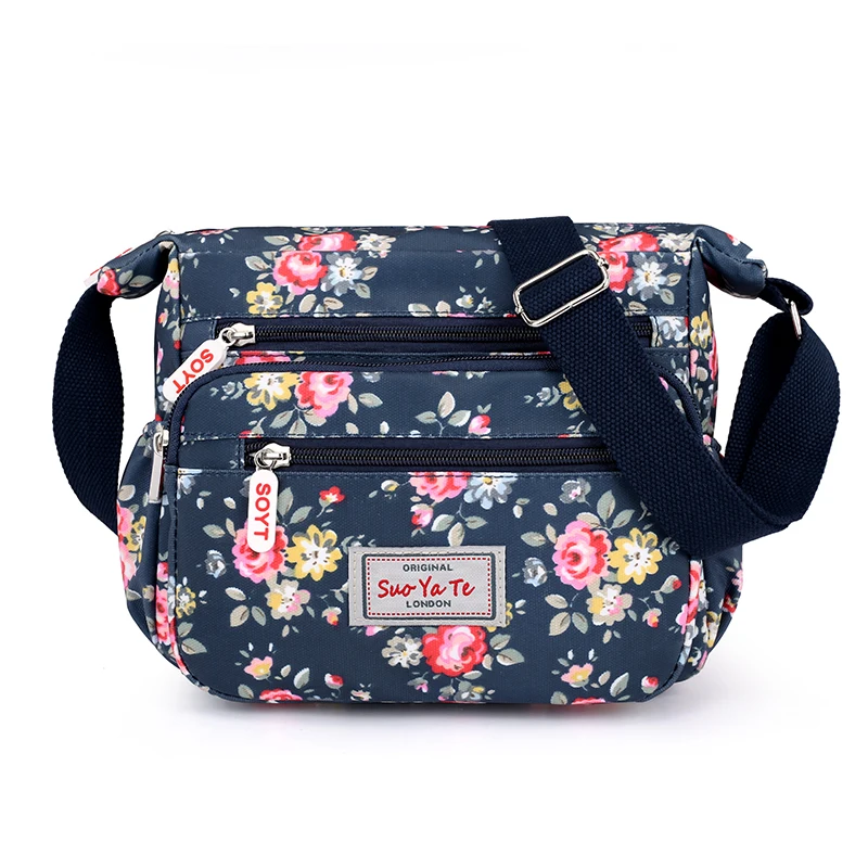 Suoyate ladies women girls water repellent nylon Rose 3D dye craft shoulder cross body bag daily use
Suoyate ladies women girls water repellent nylon Rose 3D dye craft shoulder cross body bag daily use