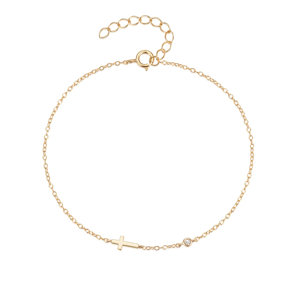 dropshipping 925 silver bracelets jewelry women 925 sterling silver gold plated cross chain bracelets for women
dropshipping 925 silver bracelets jewelry women 925 sterling silver gold plated cross chain bracelets for women