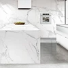 1200*2400 mm big porcelain calacatta slim slabs white marble floor slabs large format thin porcelain tiles