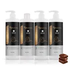 Professional Keratin Straightening Kit Chocolate Smell Smoothing Brazilian Keratin Hair Treatment Set