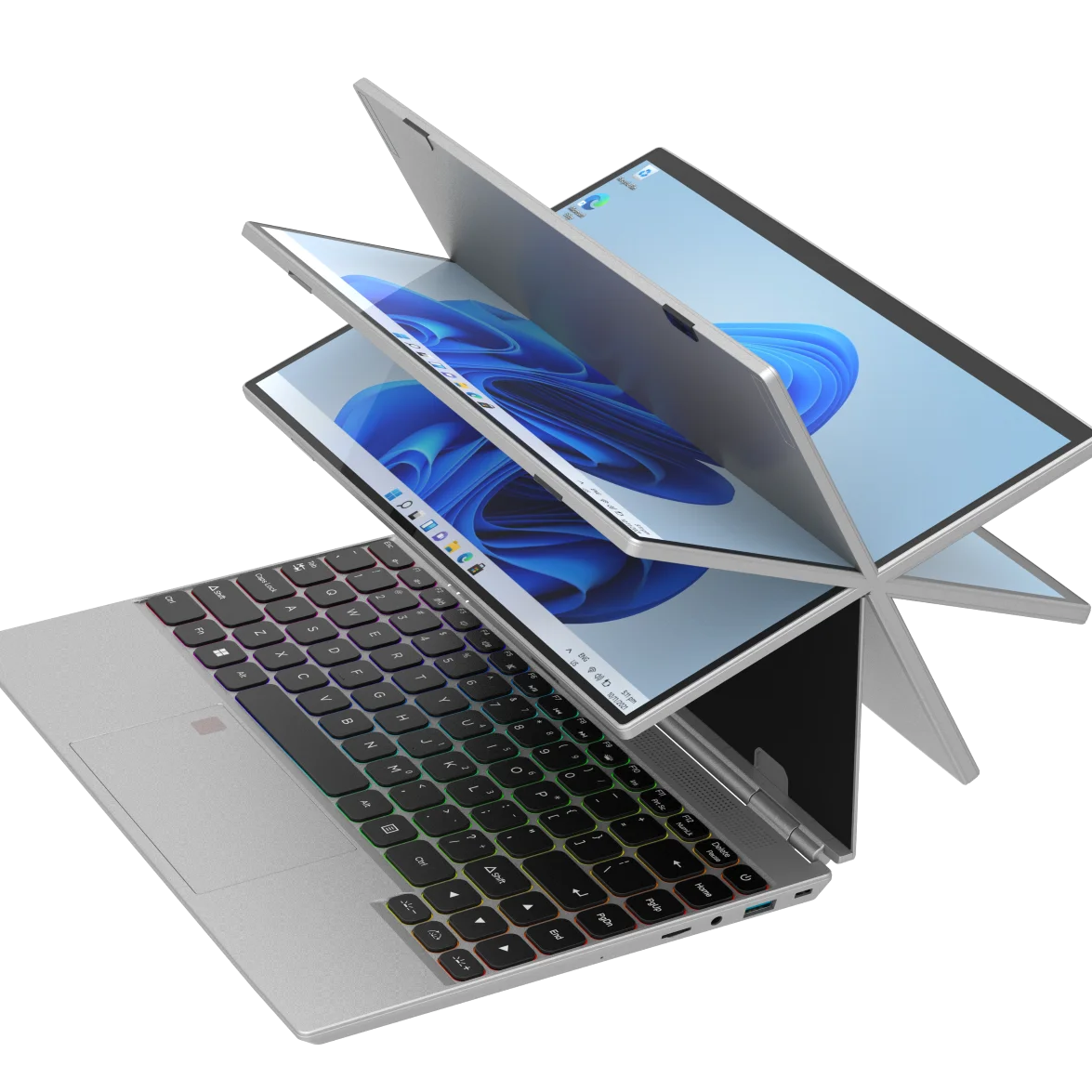 14 Inch Touch Screen Laptop 2 in 1 Laptop Celeron 11th Gen N5105 Yoga Laptop For Business
14 Inch Touch Screen Laptop 2 in 1 Laptop Celeron 11th Gen N5105 Yoga Laptop For Business