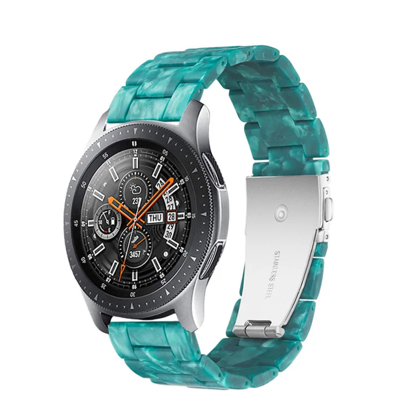 20/22mm Colorful Resin strap for Samsung galaxy Watch 3 Active 46mm gear s3 General Watch band With Metal buckle
20/22mm Colorful Resin strap for Samsung galaxy Watch 3 Active 46mm gear s3 General Watch band With Metal buckle