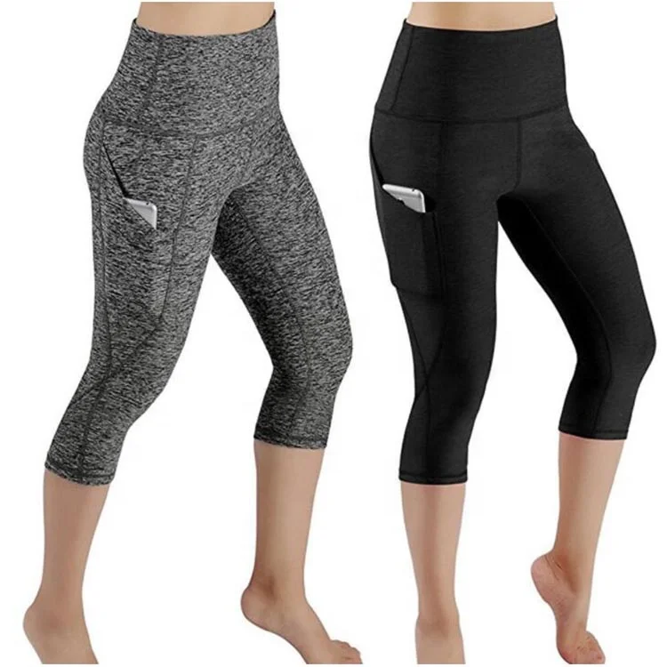 Export quality products fashion casual high waist woman capri leggings, Dark grey, black
Export quality products fashion casual high waist woman capri leggings, Dark grey, black