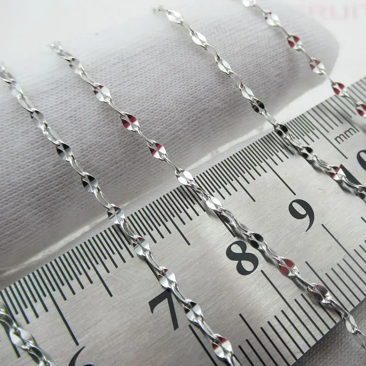 Jewelry Premium 925 Sterling Silver 1.68mm Lip Bulk Roll Chain for Women Making Necklaces Bracelets
Jewelry Premium 925 Sterling Silver 1.68mm Lip Bulk Roll Chain for Women Making Necklaces Bracelets