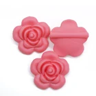 Baby pacifier clip 9mm 12mm colorful silicone teething beads