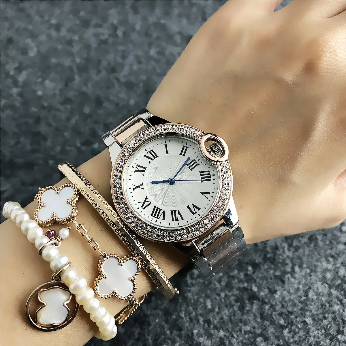High Quality crystal watches women mechanical luxury watch stainless steel wristwatch Customized Logo No Minimum, Gold
High Quality crystal watches women mechanical luxury watch stainless steel wristwatch Customized Logo No Minimum, Gold
