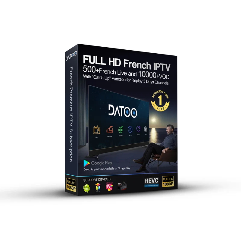 2019 New Arrival High End IPTV DATOO Timeshift IPTV Arabic and French Channels Subscription 1 Year
2019 New Arrival High End IPTV DATOO Timeshift IPTV Arabic and French Channels Subscription 1 Year