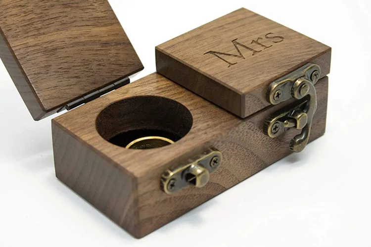 wood ring box jewelry