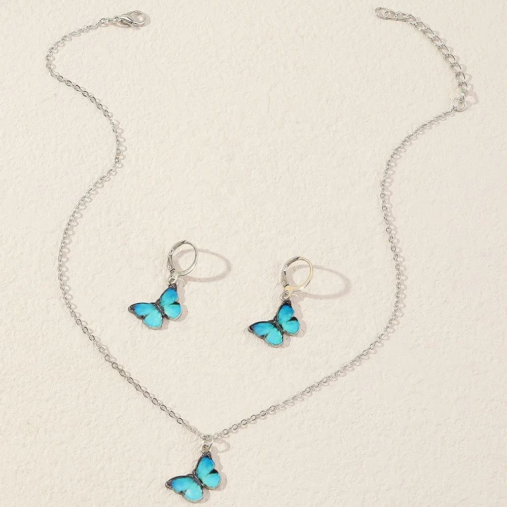 2021 Classic Design Fashion Charm Jewelry Women Butterfly Artificial Jewellery Set, As pictures
2021 Classic Design Fashion Charm Jewelry Women Butterfly Artificial Jewellery Set, As pictures