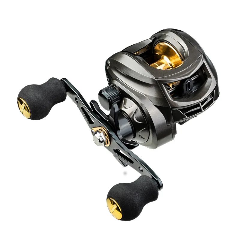 Haroi New Arrival AK fishing reel Anti-Explosion Magnetic Brake Tossing Drip Wheel Black Bait baitcaster
Haroi New Arrival AK fishing reel Anti-Explosion Magnetic Brake Tossing Drip Wheel Black Bait baitcaster