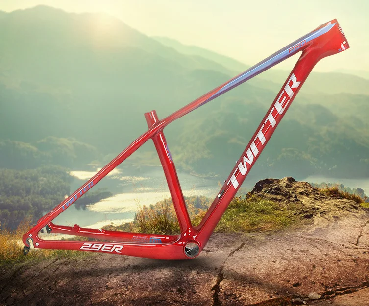 TWITTER new Leopard LEOPARDpro carbon fiber mountain bike frame full line cross-country bike frame
TWITTER new Leopard LEOPARDpro carbon fiber mountain bike frame full line cross-country bike frame